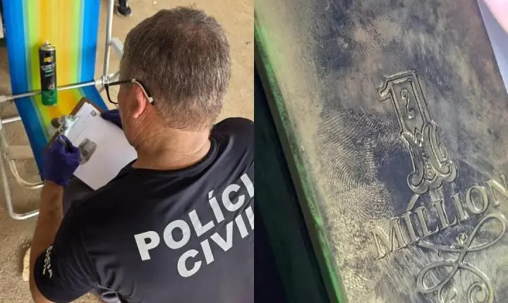 Perícia papiloscópica identifica três suspeitos de envolvimento em carga de 300 kg de drogas apreendida pelo Denarc