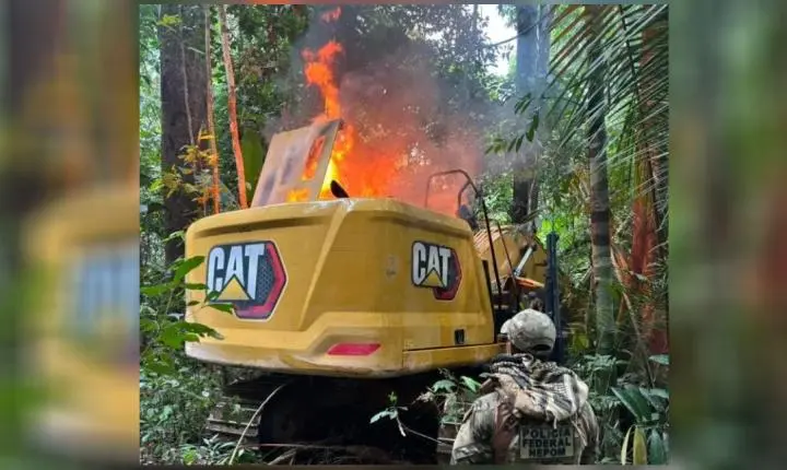 PF e ICMBio deflagram Operação Caraíba IV contra garimpo ilegal no Parque Nacional Mapinguari
