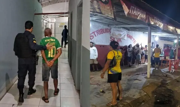 PM da reserva é preso depois de homem morrer baleado em Candeias do Jamari