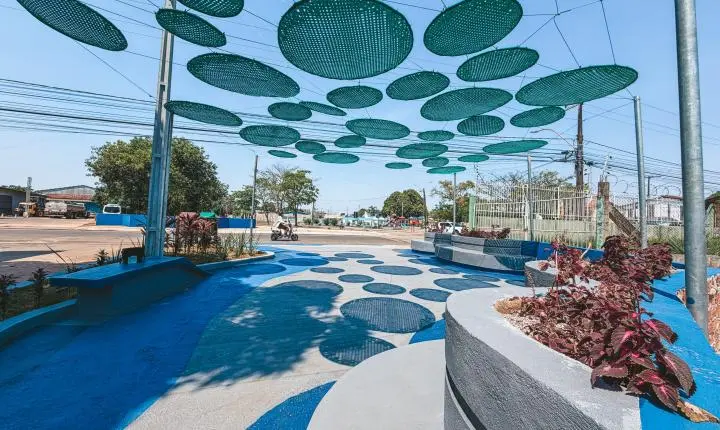 Pocket Park transforma antigo espaço degradado em novo ponto de convivência em Porto Velho