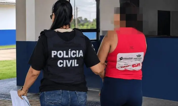 Polícia Civil prende mulher investigada por coação e favorecimento em Porto Velho