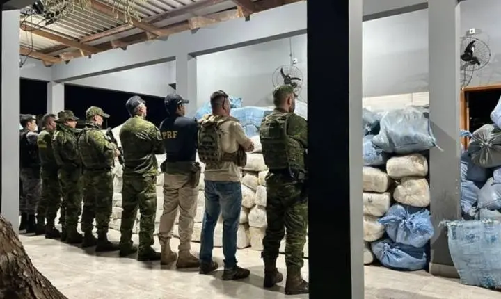 Polícia Federal e forças de segurança apreendem mais de 3 toneladas de drogas no interior de Rondônia