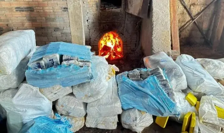 Polícia Federal incinera mais de 3 mil quilos de drogas apreendidos em operação conjunta em RO