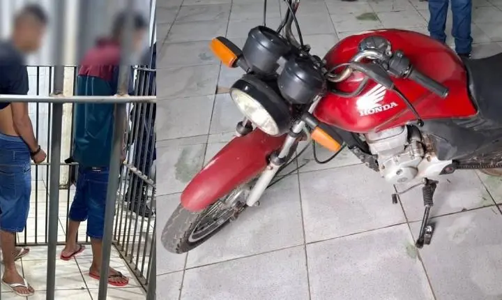 Polícia Militar apreende adolescentes com motocicleta roubada e recupera veículo na zona Leste de Porto Velho