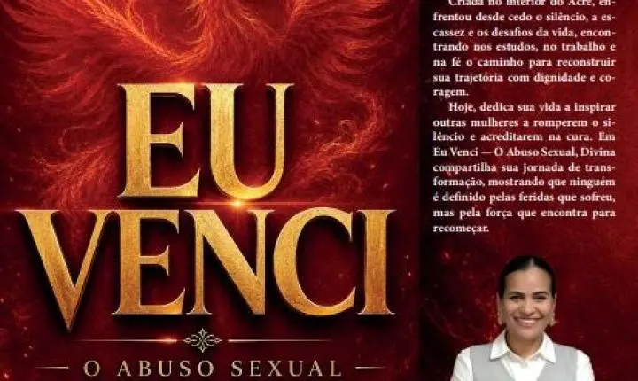 Romper o silêncio: livro “Eu Venci – O Abuso Sexual” será lançado nesta quarta-feira e relata superação