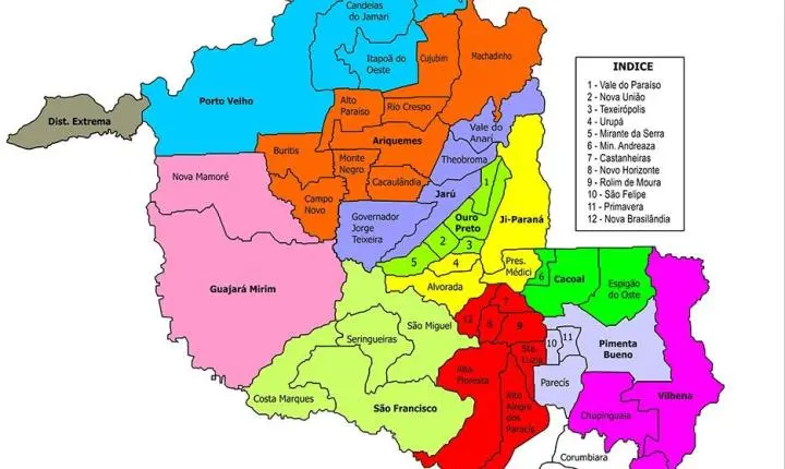 Saiba tudo sobre os 52 municípios de Rondônia