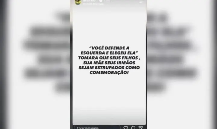 Servidora é exonerada após post desejando que famílias de esquerdistas sejam estupradas em RO