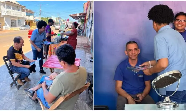 Sílvia Cristina destaca origem humilde e valores familiares durante pré-campanha ao Senado